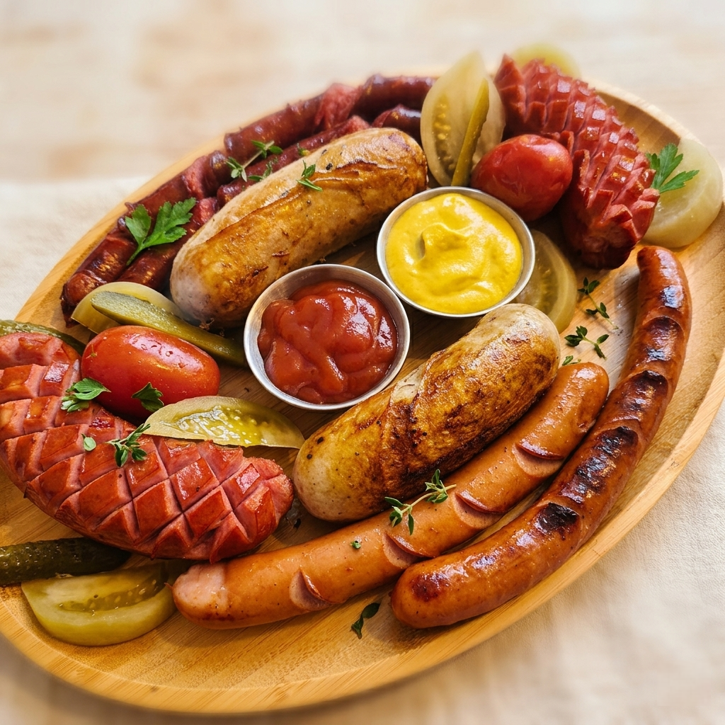 Grilled Sausage Board