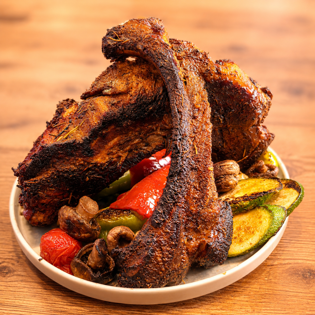 Schweinerippchen für 2